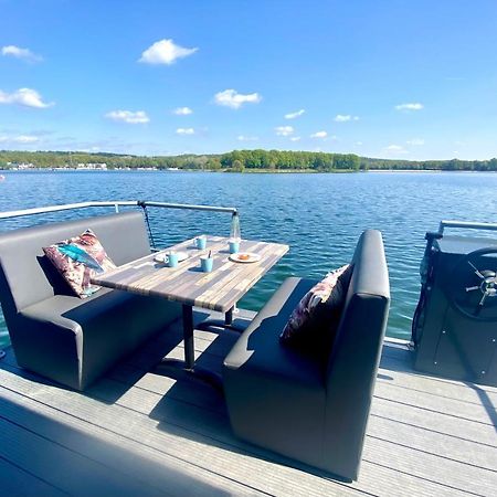 Houseboat Met Dakterras Mookerplas Middelaar Экстерьер фото