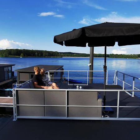 Houseboat Met Dakterras Mookerplas Middelaar Экстерьер фото