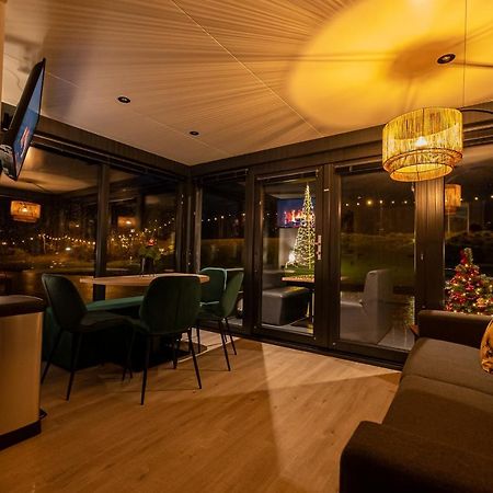 Houseboat Met Dakterras Mookerplas Middelaar Экстерьер фото