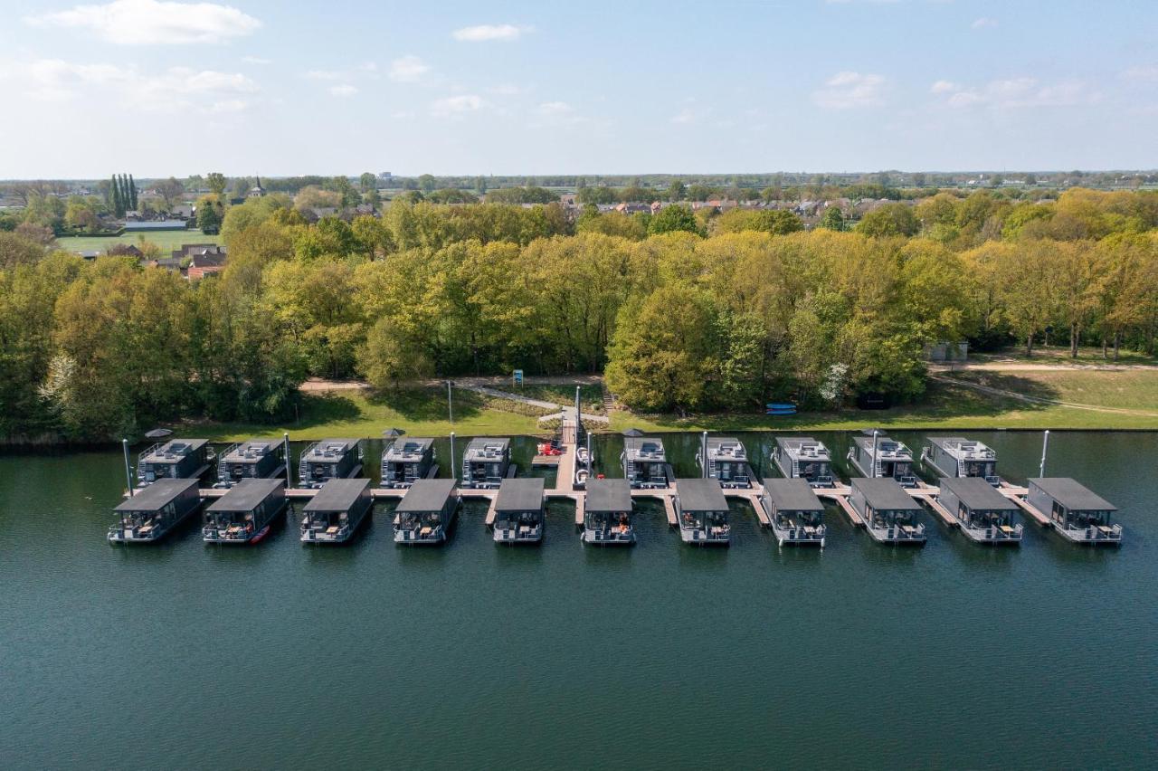 Houseboat Met Dakterras Mookerplas Middelaar Экстерьер фото