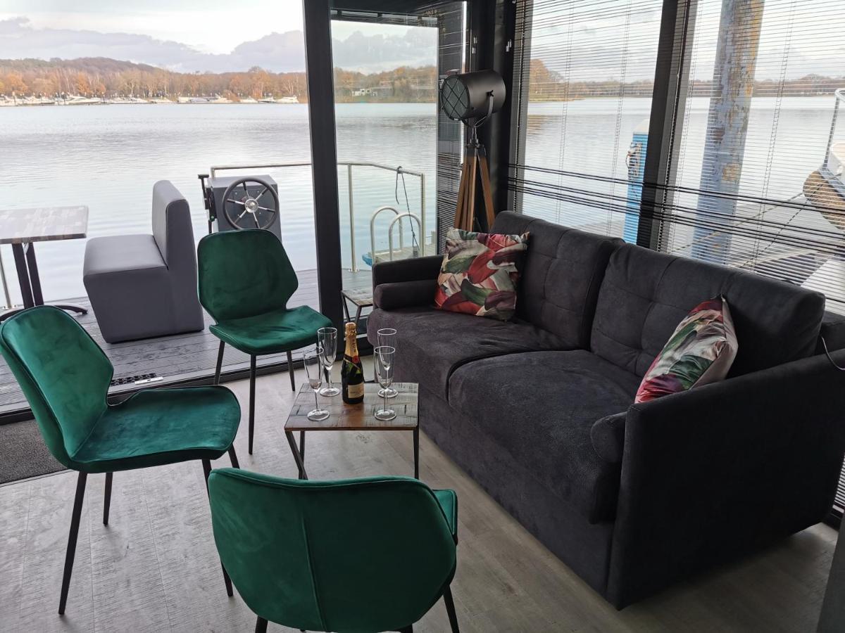 Houseboat Met Dakterras Mookerplas Middelaar Экстерьер фото