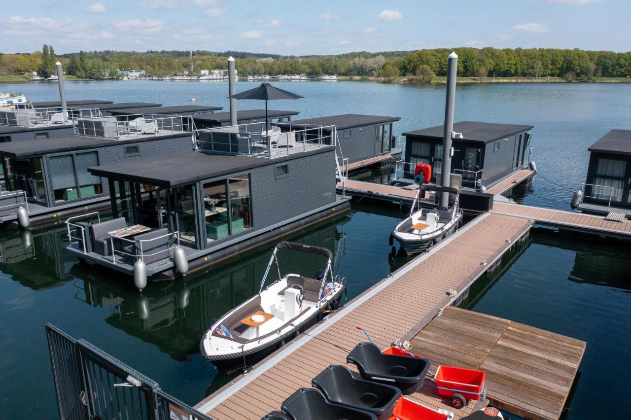 Houseboat Met Dakterras Mookerplas Middelaar Экстерьер фото