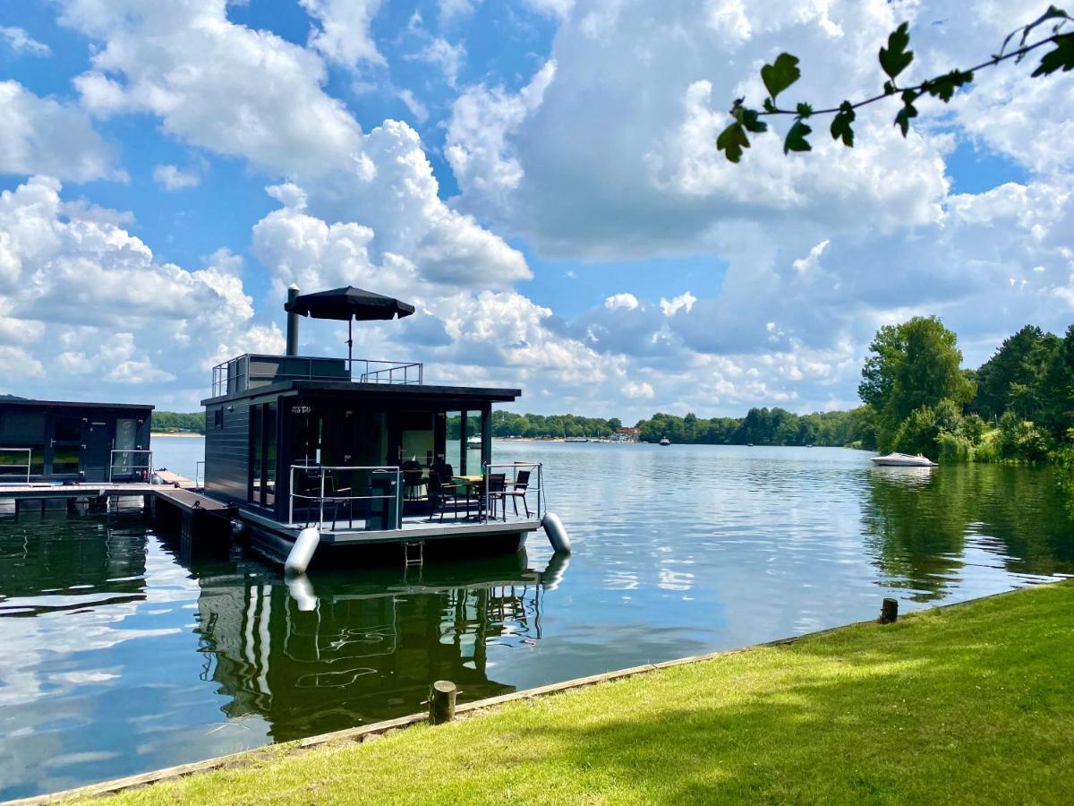Houseboat Met Dakterras Mookerplas Middelaar Экстерьер фото